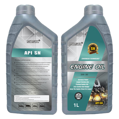 custom logo and pattern Engine oil for gas SN