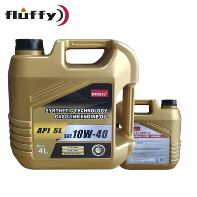 Factory Cheap Wholesale China BOSIL Engine Oil Gasoline Car Lubricants API SL SAE 5W30 10W30 10W40 15W40 Engine Oil
