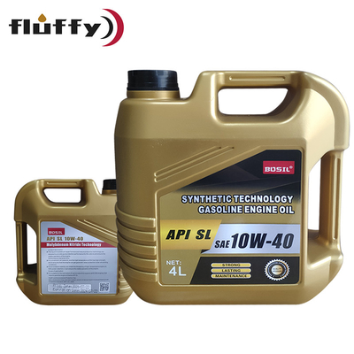 Factory Cheap Wholesale China BOSIL Engine Oil Gasoline Car Lubricants API SL SAE 5W30 10W30 10W40 15W40 Engine Oil