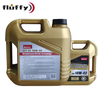 Factory Cheap Wholesale China BOSIL Engine Oil Gasoline Car Lubricants API SL SAE 5W30 10W30 10W40 15W40 Engine Oil