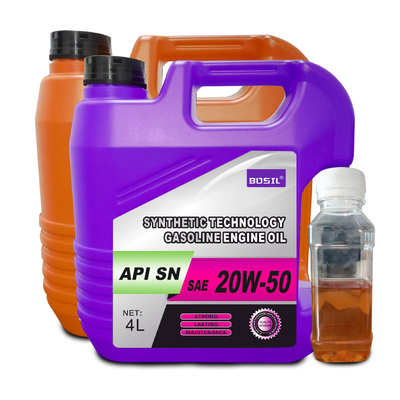 SG 20W50 API 4L Manufacturer Wholesale Full Synthetic Car Automotive Lubricants Gasoline Engine Oil