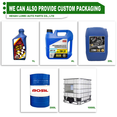 SG 20W50 API 4L Manufacturer Wholesale Full Synthetic Car Automotive Lubricants Gasoline Engine Oil