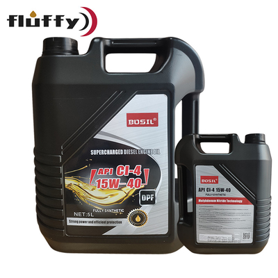 Custom Packed Lubricating Oil Factory BOSIL High Quality Engine Oil CI-4 15W40 200L Drum 1000L Tank