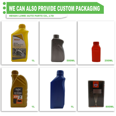 250ml, 500ml, 1L Plastic Bottle 2T  Customize Motorcycle Engine Oil