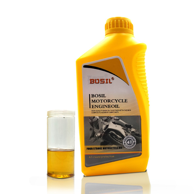 10W40 4T 15W40 OEM Yellow Bottle Factory High Quality Small Package Cheap 1L Motorcycle Engine Oil