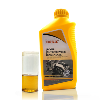 Motorcycle Engine Oil Lubricants Producer Small Package 15W40 OEM Yellow Bottle Factory High Quality 4T Cheap 1L