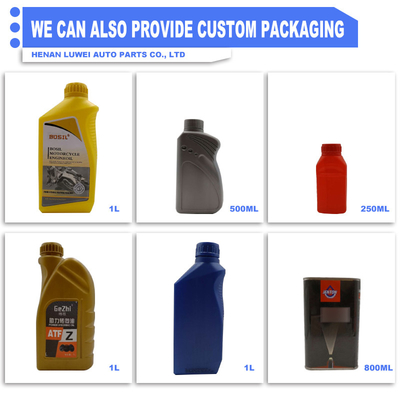 Full Synthetic SAE 4T Small Package 15W40 OEM Factory High Quality Cheap 1L Yellow Bottle Motorcycle Engine Oil