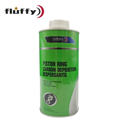 Automobile engine for piston ring carbon deposition