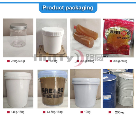 sinopec yellow Multipurpose nlgi 2 mp2 mp3 No. 4 gun calcium base lubricating grease